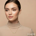 Luméri Vault | Personalized Stainless Steel Necklace Custom Name Choker Pendant product photo – LUMÉRI