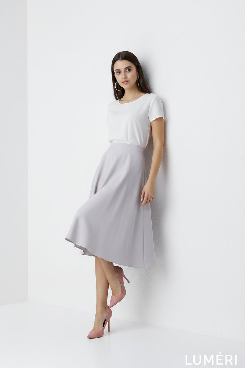Luméri Studio | Skirt Model gray 1 – LUMÉRI