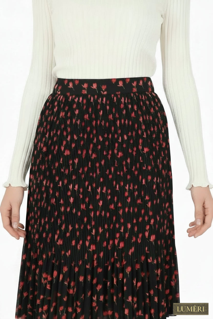 Luméri | Women's Black Skirt – LUMÉRI luxury jewelry