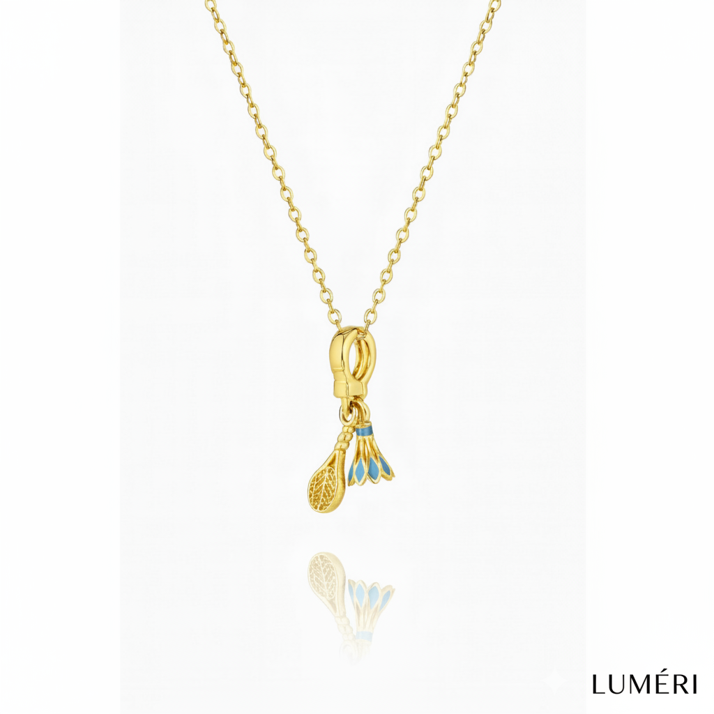 Luméri Essence | Stainless Steel Tennis Charm Necklace For Women – LUMÉRI luxury jewelry