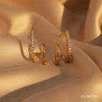 Luméri Aura | Zircon Stud Earrings Women Elegant Sparkling Crystal Everyday Jewelry – LUMÉRI luxury jewelry