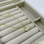 Luméri Aura | Stainless Steel Zircon Bow Necklace For Women – LUMÉRI luxury jewelry