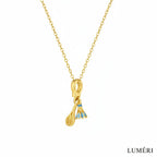 Luméri Essence | Stainless Steel Tennis Charm Necklace For Women product photo – LUMÉRI