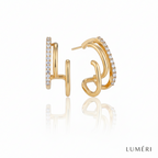Luméri Aura | Zircon Stud Earrings Women Elegant Sparkling Crystal Everyday Jewelry – LUMÉRI luxury jewelry