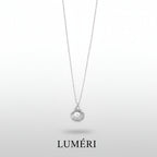 Luméri Bloom | Stainless Steel Silver Oyster Necklace For Women product photo – LUMÉRI