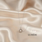 Luméri Bloom | Stainless Steel Silver Oyster Necklace For Women – LUMÉRI luxury jewelry