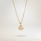 Luméri Bloom | Ocean Treasure 24 Karats Seashell Necklace – LUMÉRI luxury jewelry